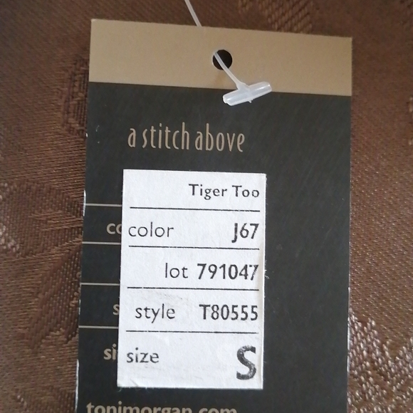 NWT, TONI MORGAN , black/white ladies knit blazer/jacket ,size small - Picture 12 of 16